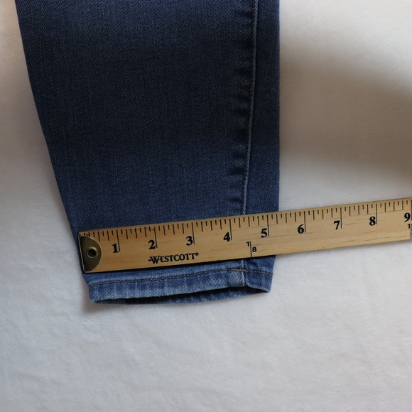 BANANA REPUBLIC Blue Mid Rise Skinny Premium Denim Jeans 29 - Picture 9 of 9